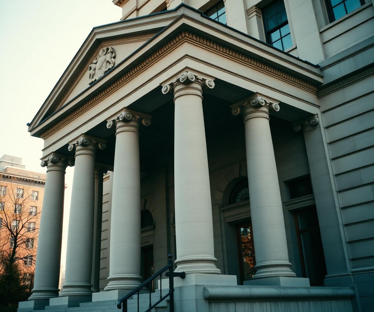 Historic New York courthouse